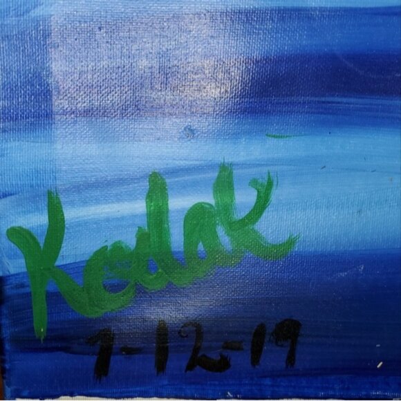 🦄 Look Ponde Glass || Painting Of A Pond Inside A Wine Glass || Worldly Wonders - Picture 6 of 7